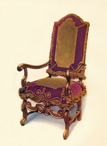 Fauteuil William et Mary, 17ème siècle