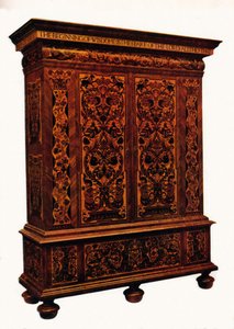 Cabinet marqueté William et Mary, vers 1690, 1925 - Unbekannt