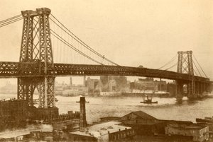 Pont suspendu de Williamsburg, New York - Unbekannt