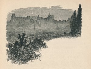 Château de Windsor depuis le Home Park, 1895 - Unbekannt