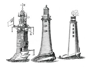 Phares de Winstanley, Smeaton et Rudyerd, 1833 - Unbekannt