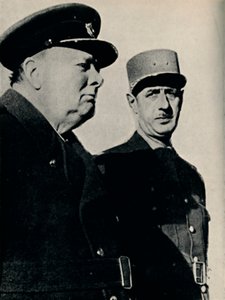 Winston Churchill et le général De Gaulle, juin 1940, 1945 - Unbekannt