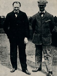 Winston Churchill et George Lambert, 1912 - Unbekannt