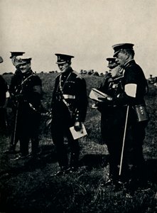 Avec le général French aux manœuvres de l