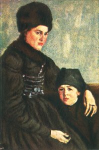 Femme de Dachau avec enfant, vers 1928 - Unbekannt
