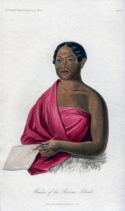 Femme des îles Samoa - Unbekannt
