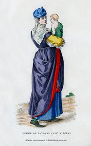 Femme de Bayonne, France, XVIe siècle, 1882-1884 - Unbekannt