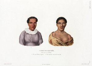 Femmes de Tahiti dans les îles de la Société - Unbekannt