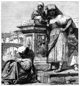 Femmes de la Campagne à Rome, vers 1890
