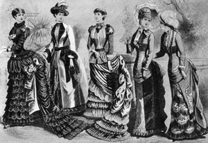 Mode féminine des années 1880 et 1890, 1937