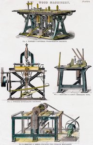 Machinerie en bois, 19ème siècle - Unbekannt