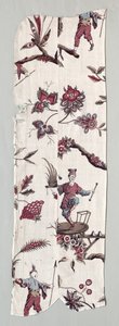 Fragments de textile imprimé sur bois, c. 1785 - Unbekannt