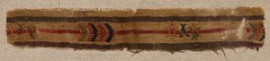 Broderie en laine, 700s - 800s