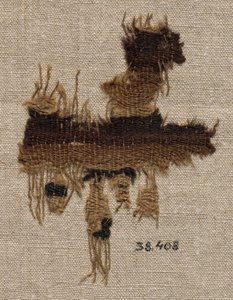 Fragment de laine, 3e siècle - Unbekannt