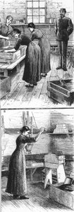 Travailleurs de la Nobel Explosives Company Limited, Ardeer, Ayrshire, 1884