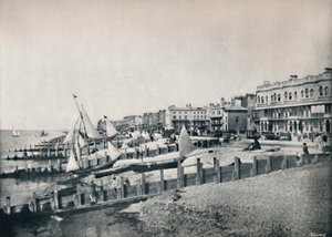 Worthing - Vue générale du front, 1895 - Unbekannt