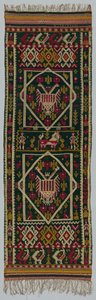 Couverture de lit ou de coffre tissée, 1700s - Unbekannt
