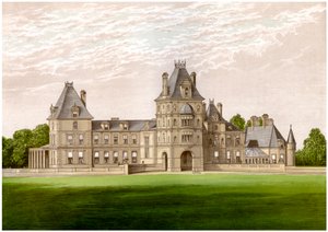 Wynnstay, Denbighshire, Pays de Galles, maison du baronnet Williams-Wynn, vers 1880 - Unbekannt