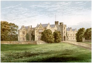 Abbaye de Wytham, Oxfordshire, maison du comte d