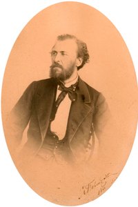 Yakov Polonsky, poète russe, vers 1866