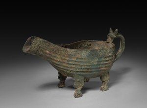 Yi : Vase à libation, vers 900-600 av. J.-C.