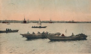 Port de Yokohama, Japon, vers 1918 - Unbekannt