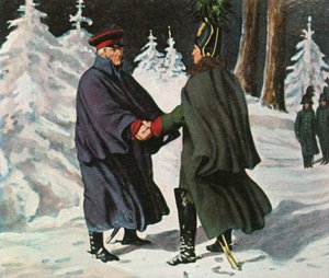 Rencontre de Yorck avec le général russe Diebitsch, 25 décembre 1812, 1936