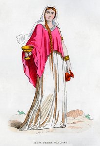 Jeune femme gauloise, 1882-1884 - Unbekannt