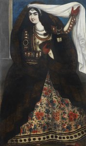 Jeune femme portant un tchador, vers 1844-1850 - Unbekannt