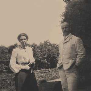 Yuri Alexandrovich Olsufyev avec sa femme Sophia Vladimirovna