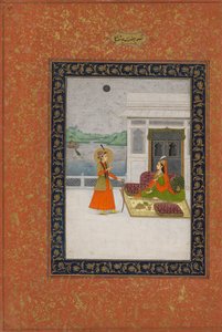 Rencontre de Yusuf et Zulaykha, vers 1764