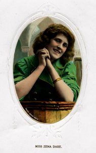 Zena Dare 1887-1975, actrice anglaise, début du XXe siècle - Unbekannt