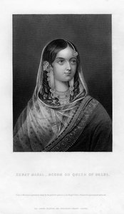Zenat Mahal - Begum ou Reine de Delhi, 19ème siècle - Unbekannt