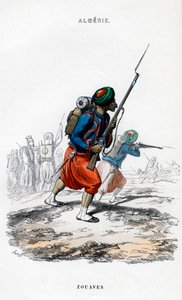 Zouaves, armée française en Algérie - Unbekannt