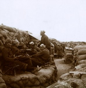 Zouaves près de la rivière Yser, Nieuwpoort, Flandre, Belgique - Unbekannt