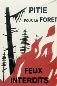 Panneau de protection contre le feu - Unbekannt