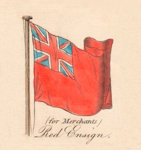 pour le Red Ensign des marchands, 1838
