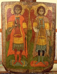 Archanges Michel et Gabriel, icône byzantine, période ancienne, Xe-XIe siècle - Unbekannt Unbekannt