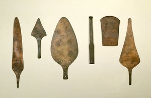 Outils en cuivre, Harappa, 2300-1750 av. J.-C. - Unbekannt Unbekannt