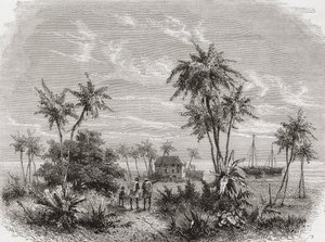 Maison de David Livingstone à Zanzibar, Tunisie, Afrique de l