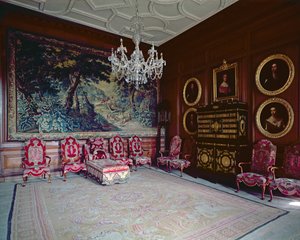Château de Drumlanrig : salle d