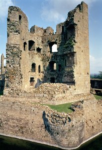 Vue extérieure du donjon, Château de Raglan, Monmouthshire, Sud du Pays de Galles - Unbekannt Unbekannt