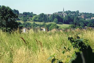 Vue générale de la colline