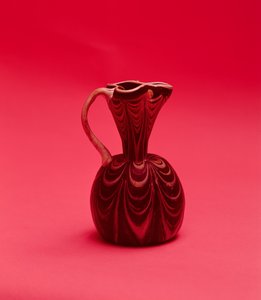 Fiole en verre, égyptienne, vers Ve siècle