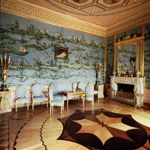 Intérieur du salon bleu chinois - Unbekannt Unbekannt