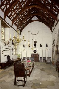 Intérieur du Grand Hall, Cotehele House, Cornwall - Unbekannt Unbekannt