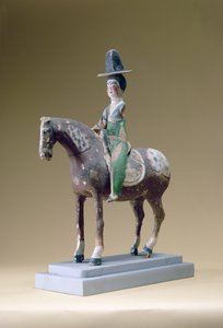 Cavalière, Astana, 7e siècle - Unbekannt Unbekannt