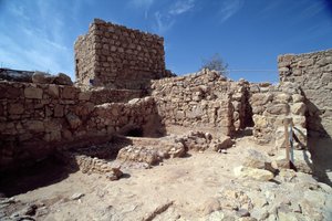 Vestiges du palais forteresse, construit par Hérode le Grand (73-4 av. J.-C.) vers 37-31 av. J.-C. - Unbekannt Unbekannt