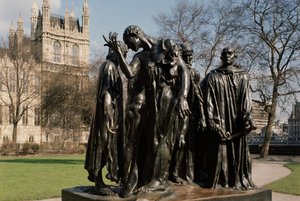 Les Bourgeois de Calais, par Auguste Rodin (1840-1917) achevé en 1888