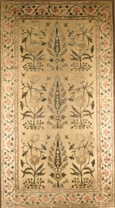 Tapis de sol en velours, Moghol, période de Shah Jahan, 1628-58 - Unbekannt Unbekannt